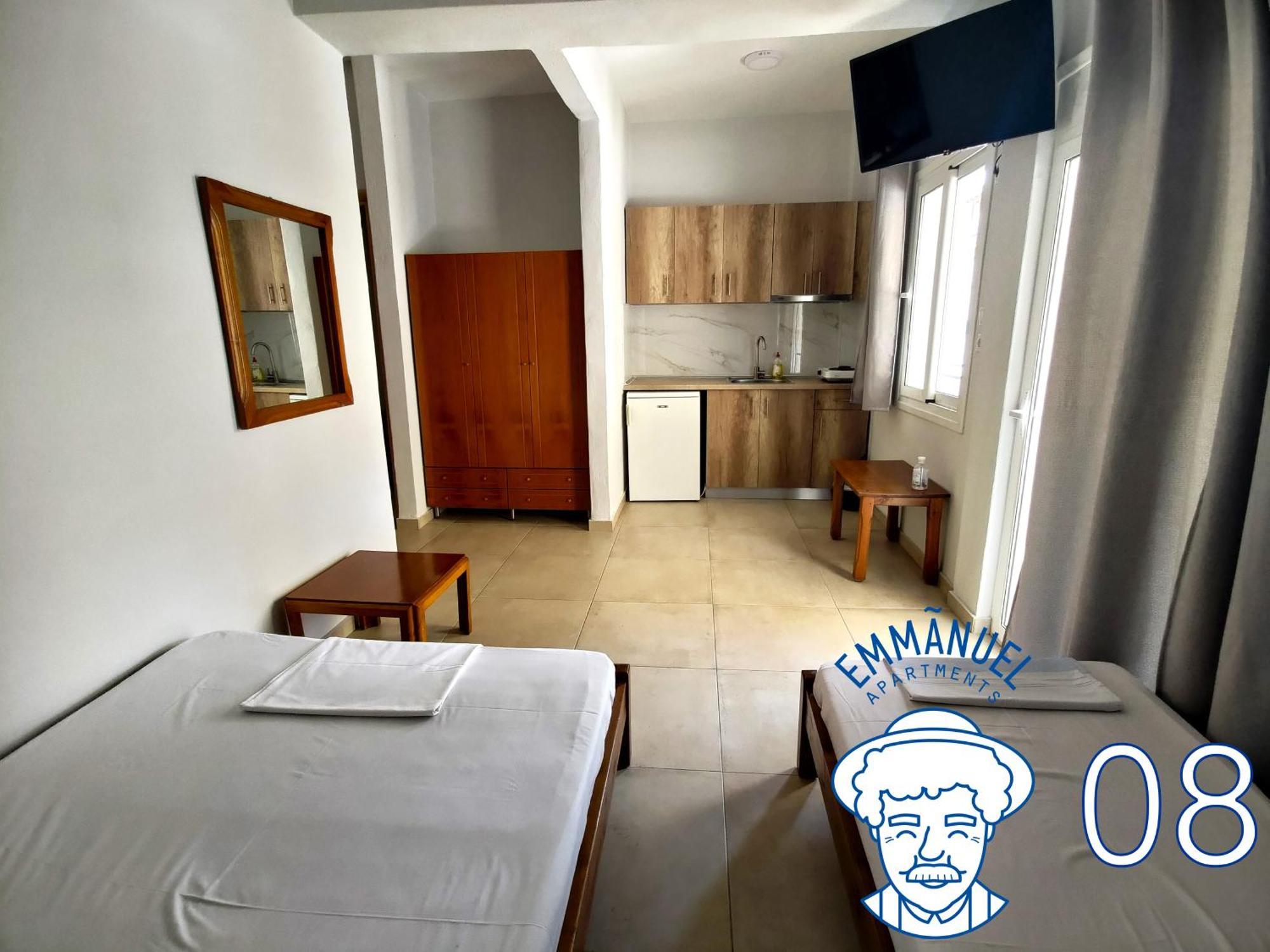 Emmanuel Apartments Paralía Habitación foto